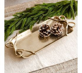 Gold Ribbon Tray