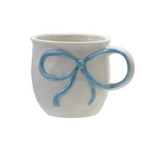 Bow Handle Stoneware Mug