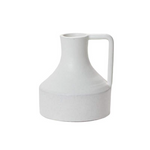 Allen White Ceramic Jug