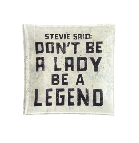 Stevie Said Decorative Plate