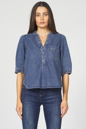 Sidney Denim Top