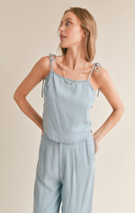 Soft Breeze Chambray Tank