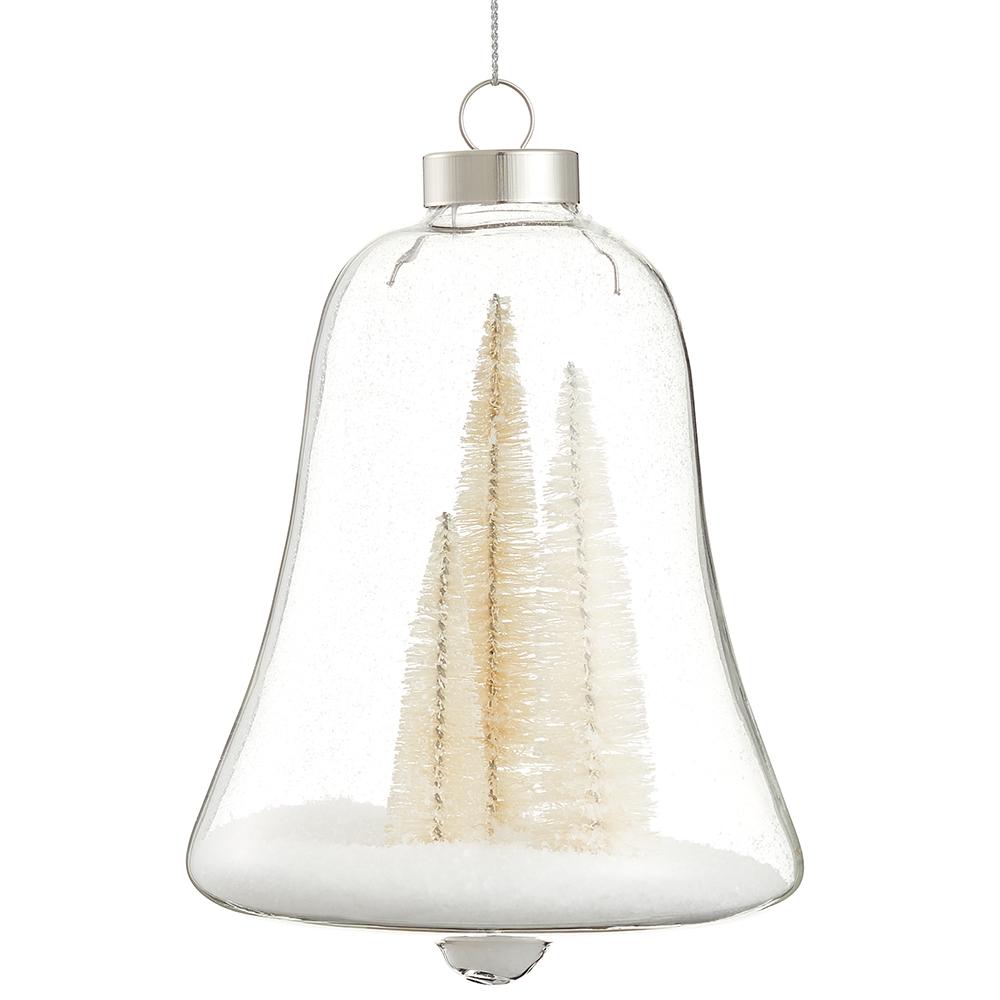 Glass Bell Ornament