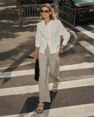 Bettina Textured Knit Jacket