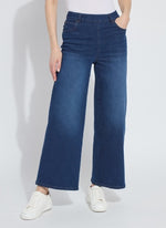 Sylvie Wide Leg Denim Pant