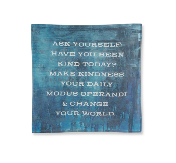 Ask Yourself Decorative Plate