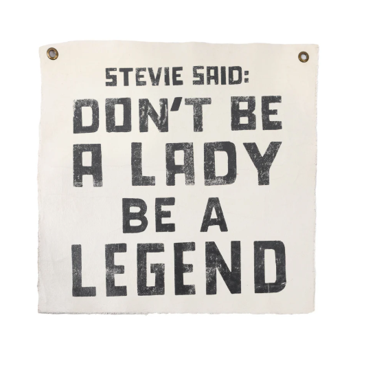Stevie Said Canvas Wall Decor