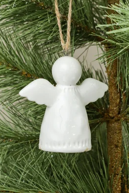 White Angel Ornament