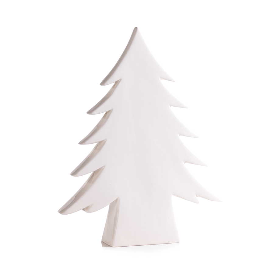 White Ceramic Tree - 16.5"