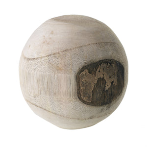 Wood Sphere 3" - 4.5"