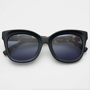 Naples Sunglasses | Black + Tortoise