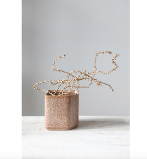 
            
                Load image into Gallery viewer, Square Stoneware Sienna Planter
            
        