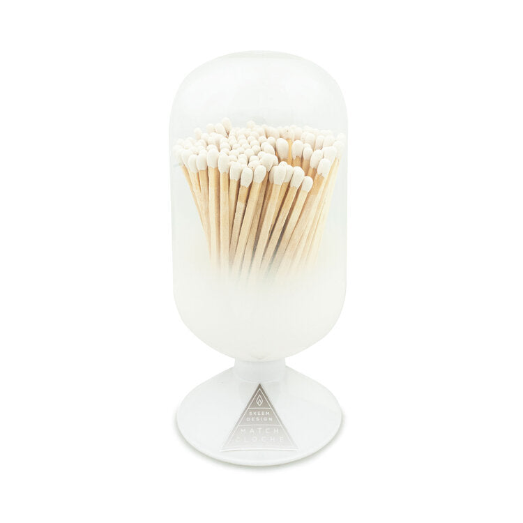 Cloud White Match Cloche
