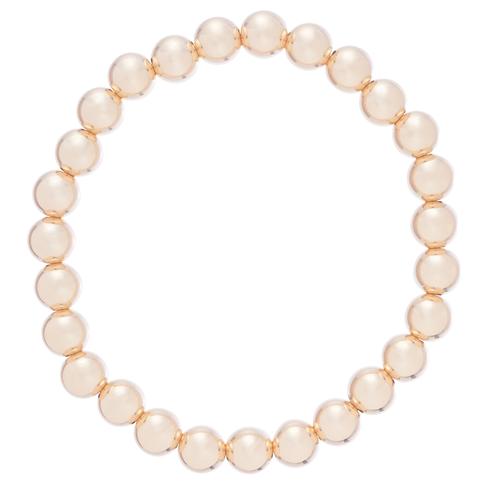 
            
                Load image into Gallery viewer, Classic Gold 7mm Bead Bracelet
            
        