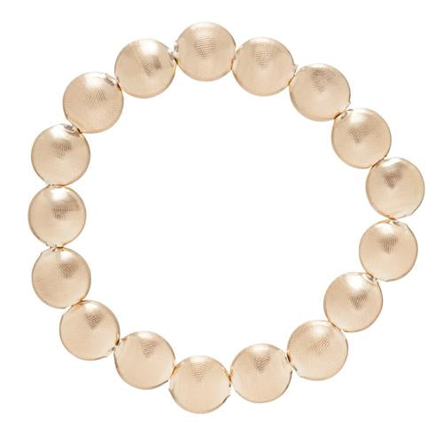 
            
                Load image into Gallery viewer, Honesty Gold 10mm Bead Bracelet
            
        