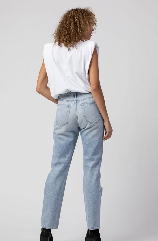 
            
                Load image into Gallery viewer, Tracey High Rise Straight Jeans
            
        