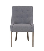 Hanson Grey Tufted Dining Chair