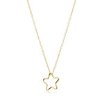 Star Gold Charm Necklace