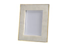 Marble Picture Frame with Brass Trim - 5 x 7