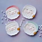 Papa Noel Ceramic Cookie Plate