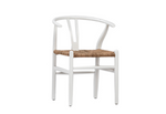 Myra Woven Seat & Wood Frame Dining Chair