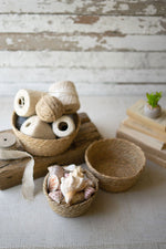 Small Shallow Seagrass Basket