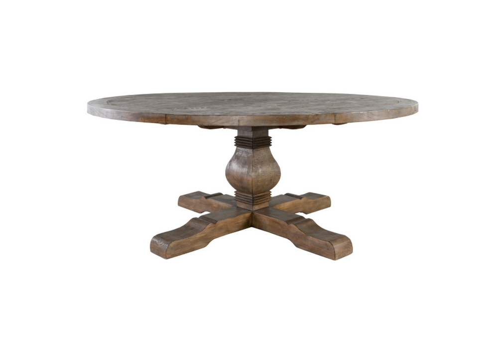 Cal Round Dining Table 72"