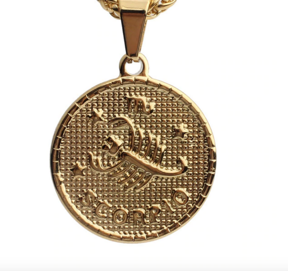 
            
                Load image into Gallery viewer, Zodiac Coin Necklace
            
        