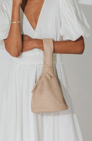 
            
                Load image into Gallery viewer, Celine Woven Bag - Bone
            
        