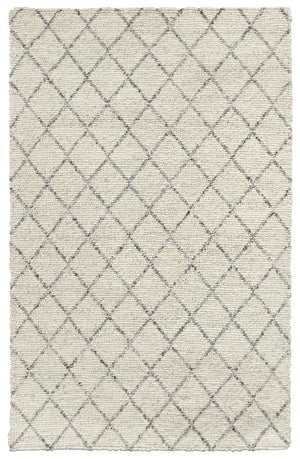
            
                Load image into Gallery viewer, Ivory Diamond Looped Rug
            
        