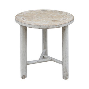 
            
                Load image into Gallery viewer, Amma Antique White Side Table
            
        