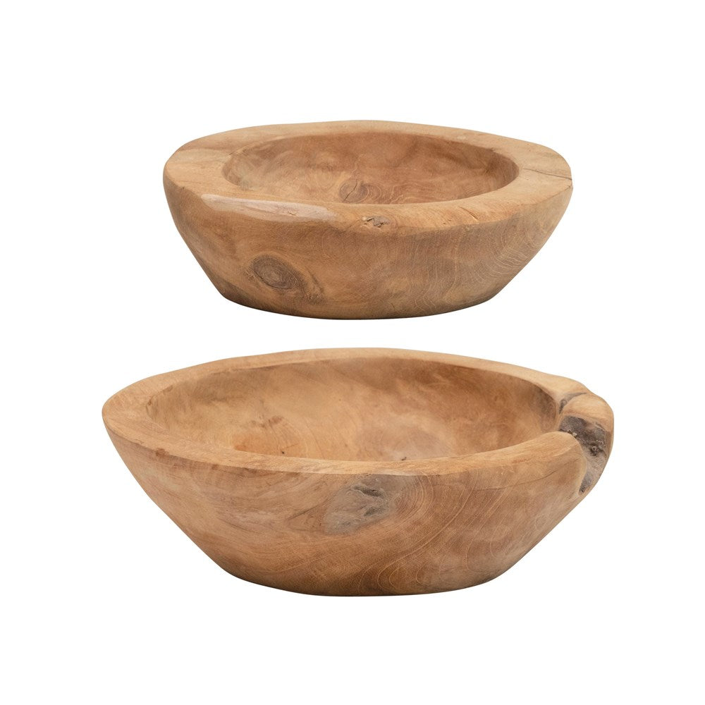 
            
                Load image into Gallery viewer, Dark Teak Wood Bowl
            
        