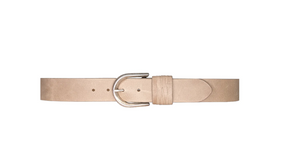 
            
                Load image into Gallery viewer, Taupe Leather Belt
            
        