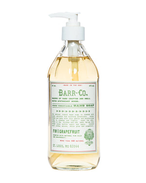 Barr Co Liquid Hand Soap Fir & Grapefruit