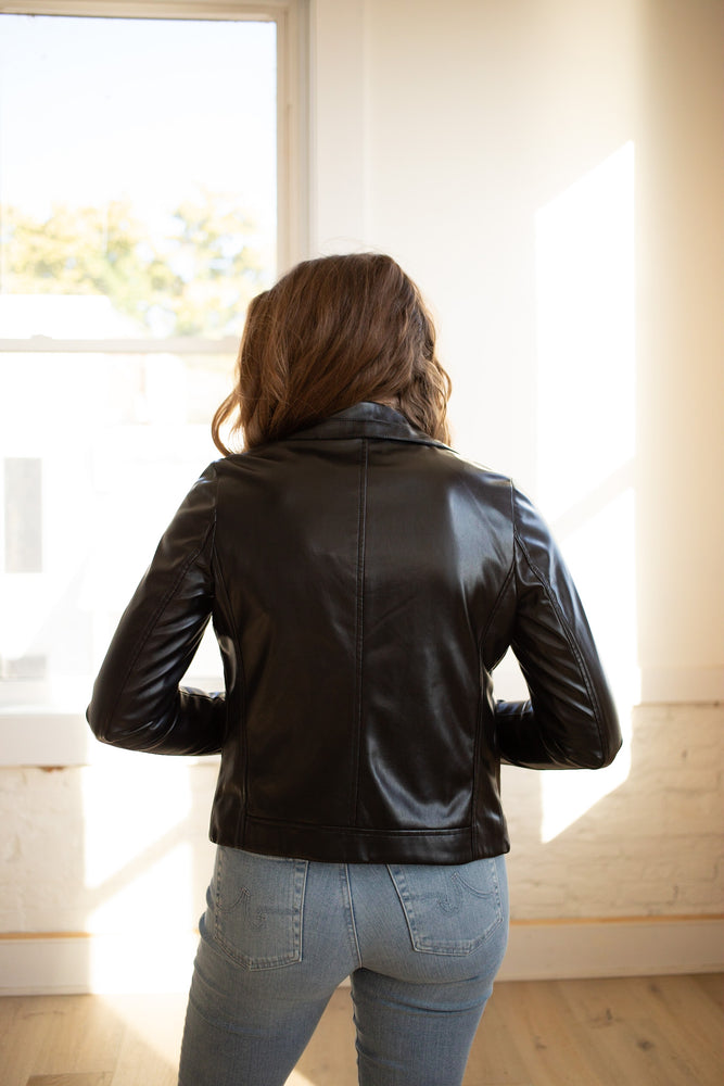 Mila Faux Leather Jacket