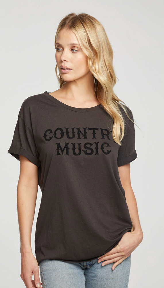 
            
                Load image into Gallery viewer, Recycled Vintage Jersey Country Music Tee
            
        