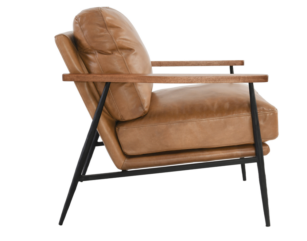 
            
                Load image into Gallery viewer, Kristopher Club Chair Tan
            
        
