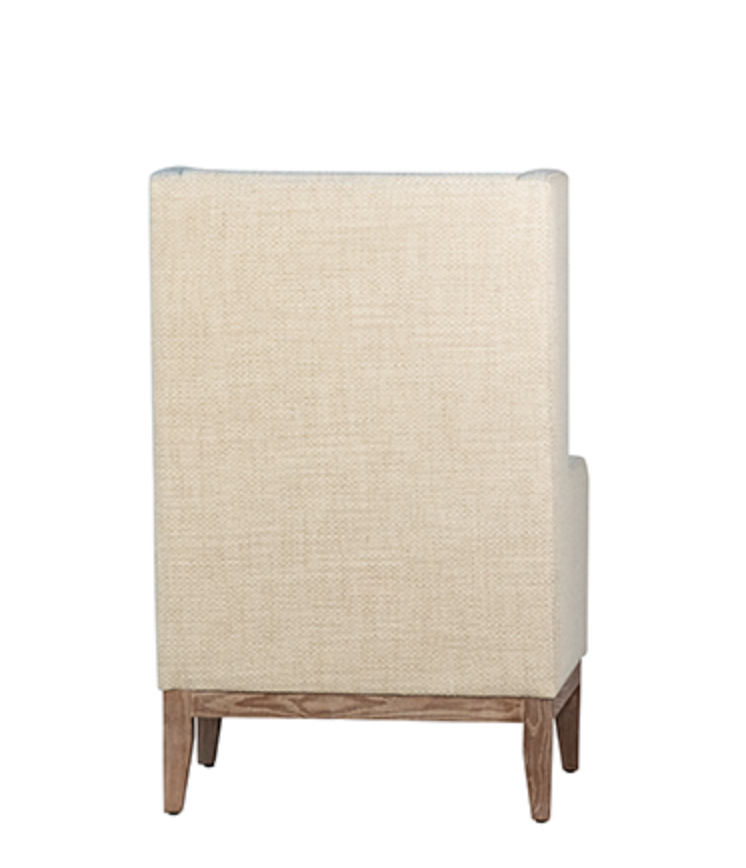 Kate Performance White Sand Occasional Chair