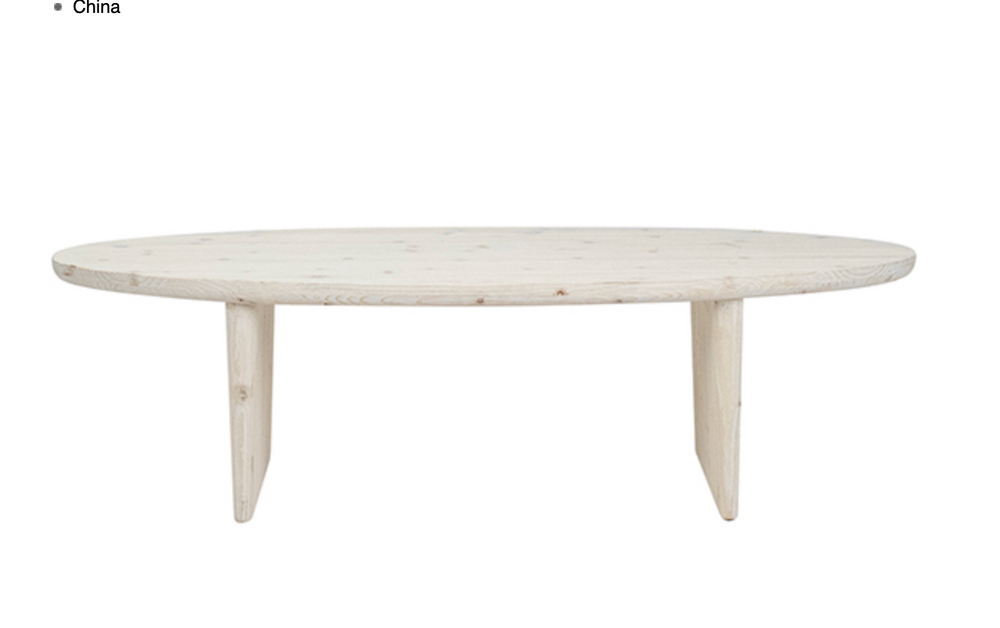 Cece Oval Coffee Table