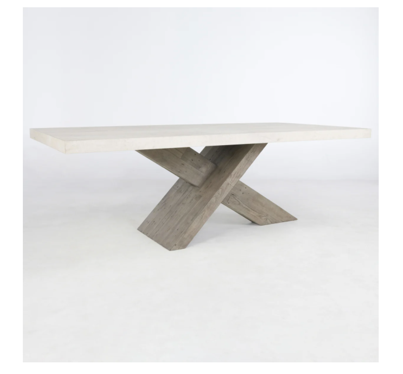Two Tone Damian Dining Table