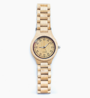 
            
                Load image into Gallery viewer, Handmade Vintage Quartz Wood Watch
            
        