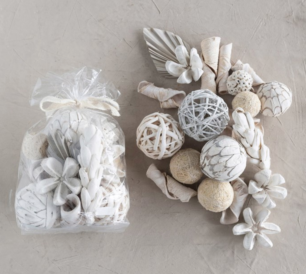Dried Natural Organic Plant Mix in Bag