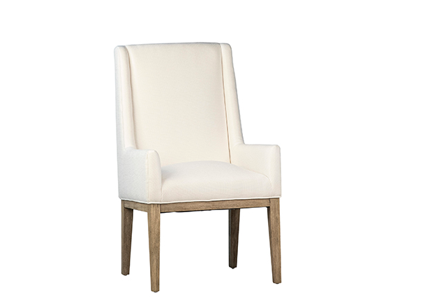 Mave White Sand Performace Dining Chair