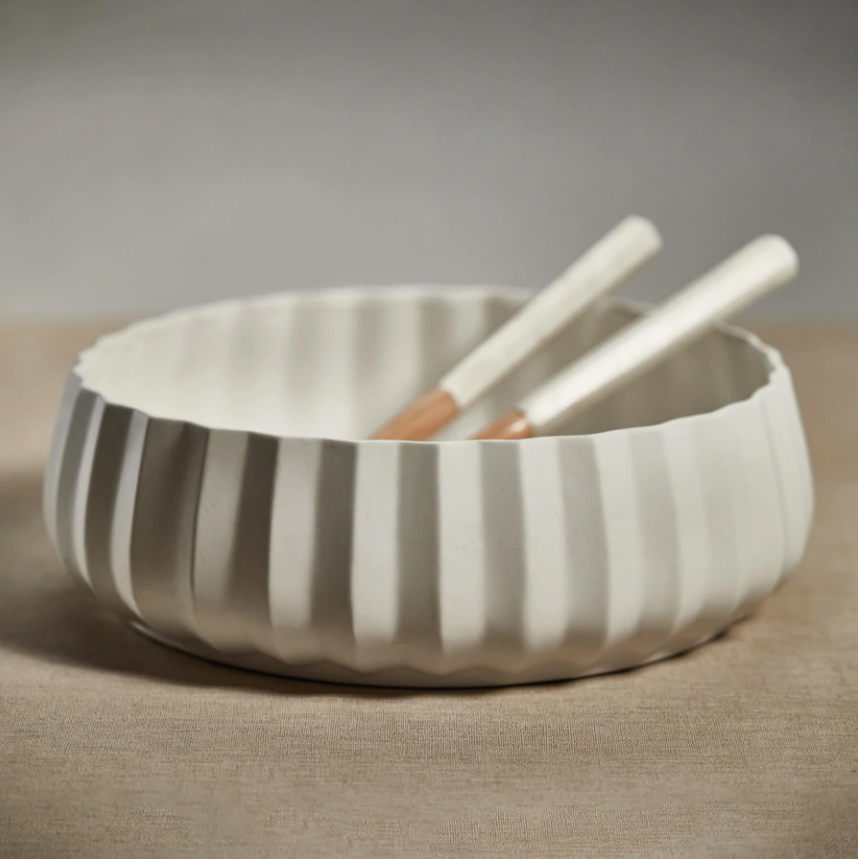Catalina White Ceramic Bowl
