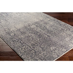 Grey & Cream Wool Rug