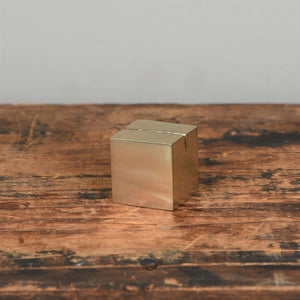 Cast Iron Cube Place Card Holder