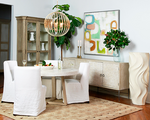Crayton Off White Dining Chair