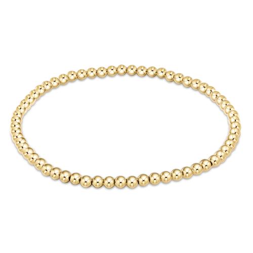 
            
                Load image into Gallery viewer, Classic Gold 3mm Bracelet
            
        