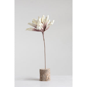 
            
                Load image into Gallery viewer, Faux Floral Pink + Cream Ombre Stem
            
        