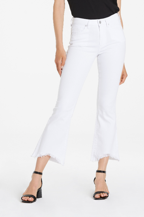 
            
                Load image into Gallery viewer, Jeanne High Rise Raw Hem Jeans
            
        
